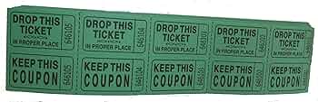 未使用品 ラッフルチケット Raffle Tickets 2000組B-0463 71LN+MM9URL._UF350,350_QL50_.jpg